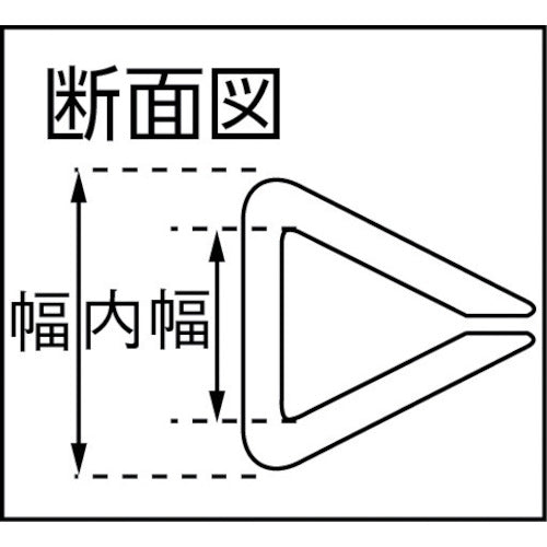 TRUSCCO 안심 쿠션 가위 코너용 폭 35mm 옐로우 TAC-158Y 1개