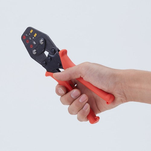 EBI Multi-Mini Crimping Tool for Insulated Closed End Connectors/Bare Crimp Terminals and Bare Crimp Sleeves AKM1 1 Piece