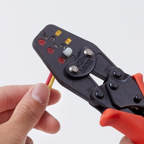 EBI Multi-Mini Crimping Tool for Insulated Closed End Connectors/Bare Crimp Terminals and Bare Crimp Sleeves AKM1 1 Piece