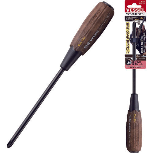 VESSEL Woody Penetrating Driver B-330(+)3x150 B-330-3-150 1 piece