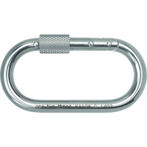 123 Carabiner Stable Double Stopper KA10W-S 1 piece