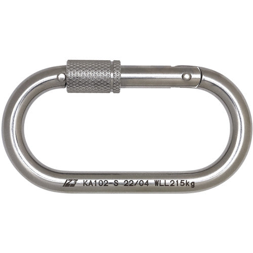 123 Carabiner Stainless Steel KA102 KA102-S 1 piece