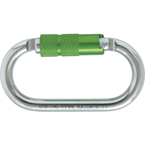 123 Auto-lock Stainless Steel O-type Aluminum Ring KA10AM-S 1 pc