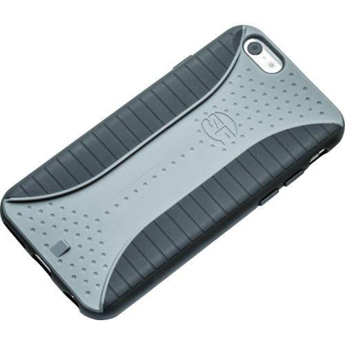 ＳＵＲＥＦＩＲＥ　【売切廃番】スマートフォンケース　Ａ６　グレー・ブラック　PHONECASEA6GYBK　1 個