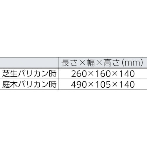 Ｂ／Ｄ　ヘッジトリマー　２ｉｎ１ポールヘッジ＆芝生バリカン　刈込幅２６０（庭木バリカン）／１６０（芝上バリカン）　GSH1000-JP　1 台