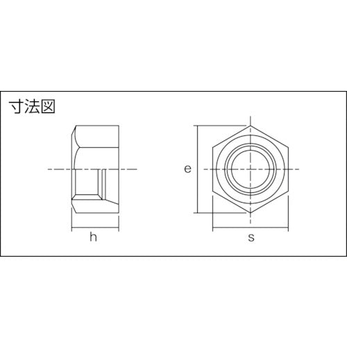 ＴＲＵＳＣＯ　ＮＥＷロックナット　三価クロメート　Ｍ８　１２個入　B766-0008　1 PK