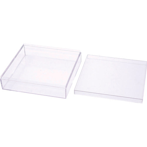 AS 스티롤 각형 케이스 36×36×14mm 50개들이 1-4698-01 1상자