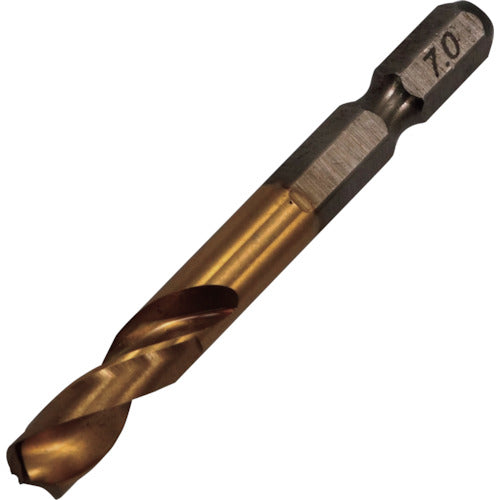 RELIEF Hexagonal Shank Short Drill 7.0mm 26856 1 PK