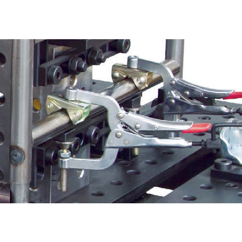 SHT 용접 테이블 시스템 첨단 스위블 패드 부착 C형 클램프 PG637V 1개