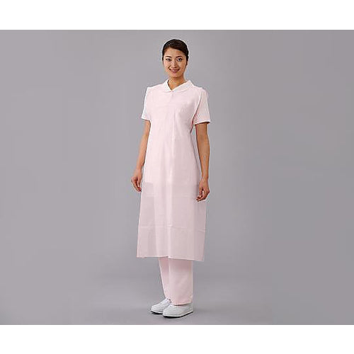 ＡＳ　ナビガードエプロンピンク　５０枚入　0-1517-03　1 箱