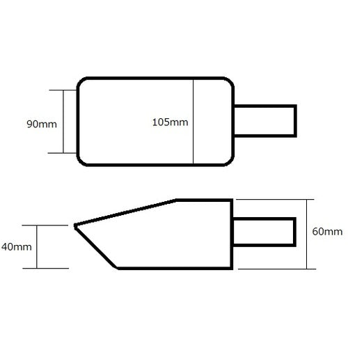 ＡＳ　角型スコップ（ＳＵＳ３０４）小　6-514-03　1 個