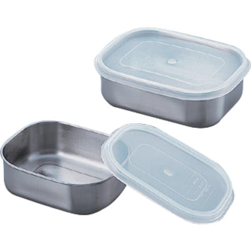 ＡＳ　フリージング角シール容器（浅型）１８型　4-5622-03　1 個