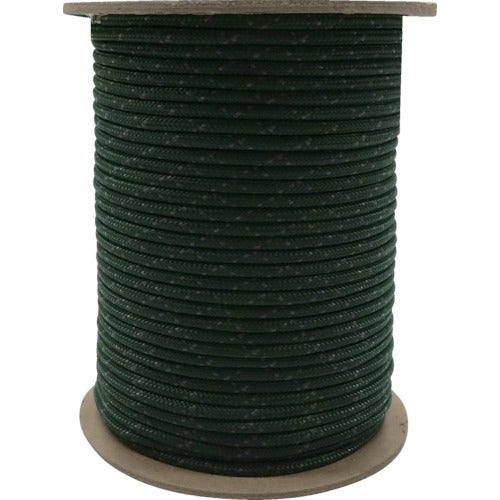 Yutakamake Strong Color Cord 4mm x 100m (Green) PSCC-416 1 roll