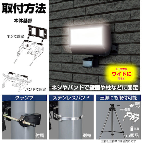 ELPA LED sensor light, bulb used: 20W ESL-W2001AC, 1 unit