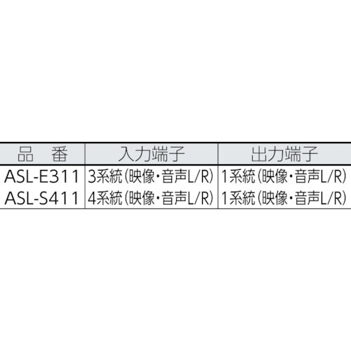 ELPA AV 셀렉터 3in1 ASL-E311 1개
