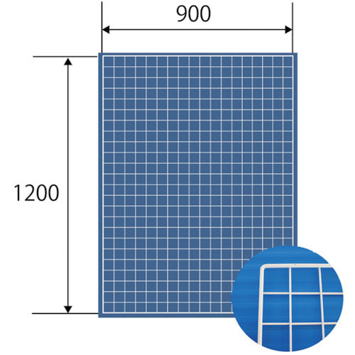 WAKI Mesh Panel 900X1200mm White EMP007 1 piece