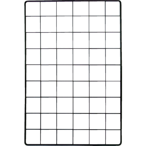 WAKI Mesh Panel 900 x 1500 mm Black EMP005 1 piece