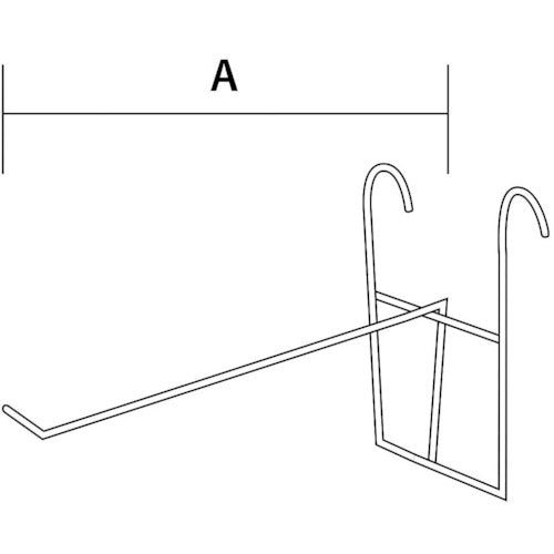 WAKI 메쉬 훅 50 mm (3개입) EMP078 1 PK