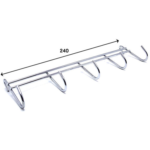 WAKI 선반 수금구 5연 훅 (1개입) EMP183 1개