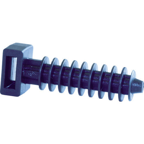 SapiSelco 케이블 타이 고정구 플러그 일체형 9mm 검정 (100개입) ALE.3.402 1봉