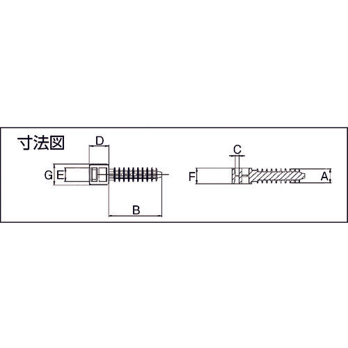 ＳａｐｉＳｅｌｃｏ　【売切廃番】　【在庫限り値引品】ケーブルタイ固定具　ダブルヘッド　プラグ一体型　９ｍｍ　黒　（１００個入）　ALE.2.403　1 袋