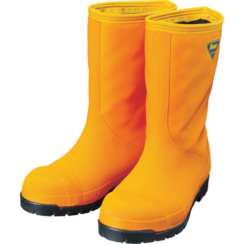 SHIBATA Refrigerator Boots -40℃ NR031 23.0 Orange NR031-23.0 1 pair