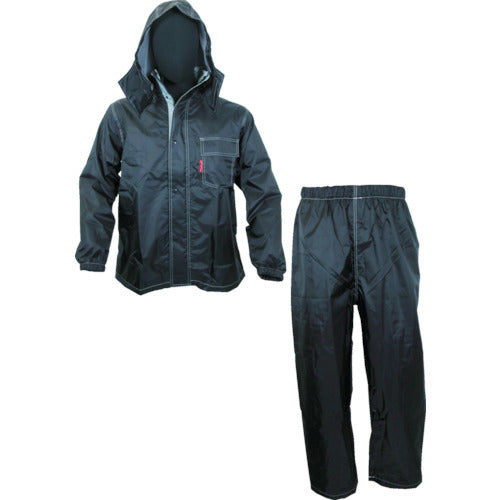 K-WORK W-30 Stream Rain Suit Black 4L W30-BK-4L 1 unit