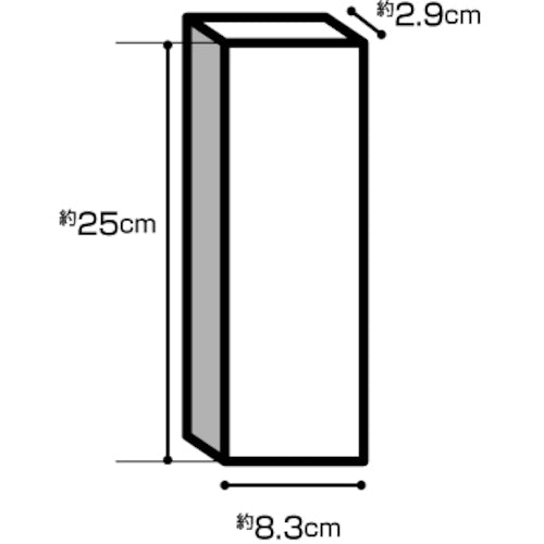 ＬＥＣ　スポンジ　激落ちパパ　２５０×８３×２９ｍｍ　S-693　1 個