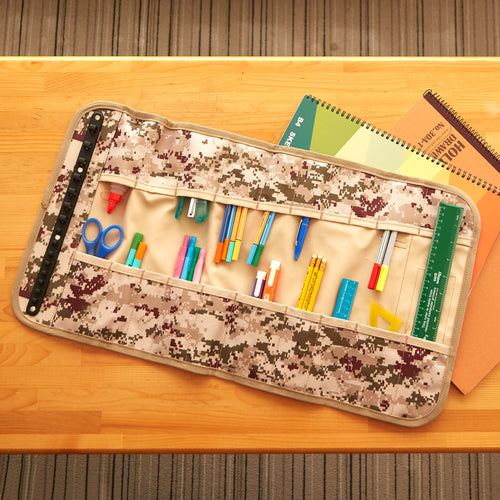 ＴＲＵＳＣＯ　【売切廃番】デジタルセージ迷彩　ツールロール　６７０Ｘ３５５　２２ポケット　TTR-670-SM　1 個