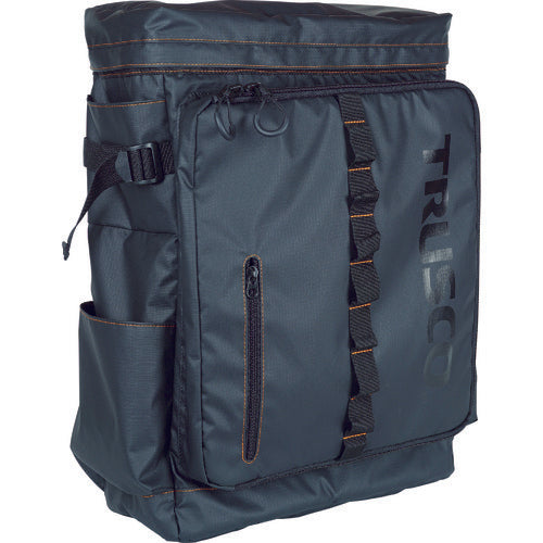 TRUSCO Professional lightweight box type backpack shoulder container A3BL-BK 1 piece