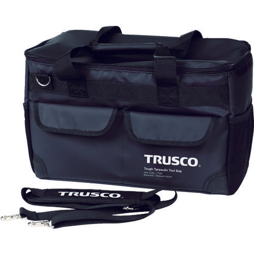 TRUSCO TOUGH Tarpaulin Tool Bag Black TTBA-BK 1 pc