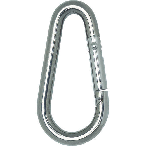 TRUSCO 국산 스테인리스 카라비나 하켄 NS형 8X80mm TSKH-8NS 1개