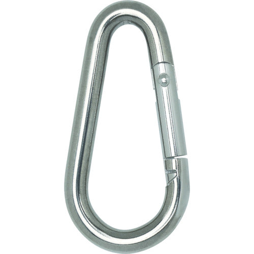 TRUSCO 국산 스테인리스 카라비나 하켄 NS형 6X60mm TSKH-6NS 1개