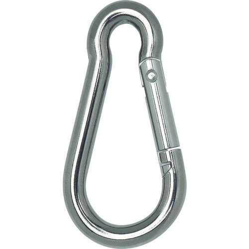 TRUSCO 국산 스테인리스 카라비나 하켄 B형 8X80mm TSKH-8B 1개