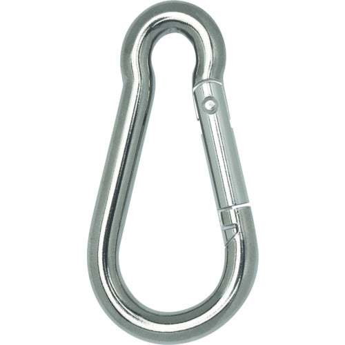 TRUSCO 국산 스테인리스 카라비나 하켄 B형 10X110mm TSKH-10B 1개