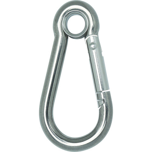 TRUSCO 국산 스테인리스 카라비나 하켄 A형 10X110mm TSKH-10A 1개