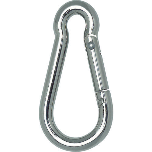 TRUSCO Japanese Carabiner Harken B Type Steel 8 x 80 mm TKH-8B 1 pc