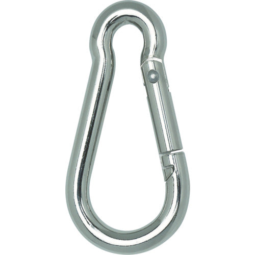 TRUSCO Japanese Carabiner Harken B Type Steel 10 x 110 mm TKH-10B 1 pc