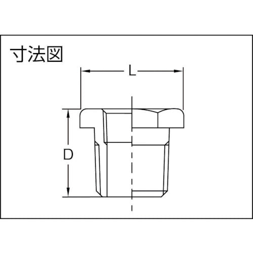 ＴＲＵＳＣＯ　ねじ込み管継手　ＳＵＳ　ブッシング　８Ｘ６Ａ　TB-8AX6A　1 個