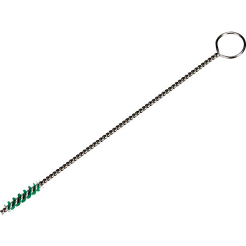 ＴＲＵＳＣＯ　小径パイプブラシ　３．５ｍｍ　ＨＡＣＣＰ対応　グリーン　TMPB-3.5-GN　1 本