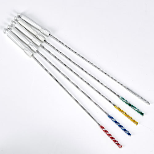 TRUSCO 파이프 브러시 10mm HACCP 대응 그린 TPB-SH-GN 1개