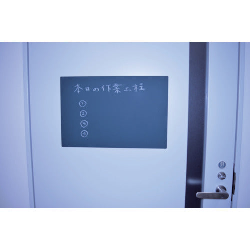 ＴＲＵＳＣＯ　マグネットシート黒板　４５０ｍｍＸ６００ｍｍＸｔ０．７　MSK-4560　1 枚