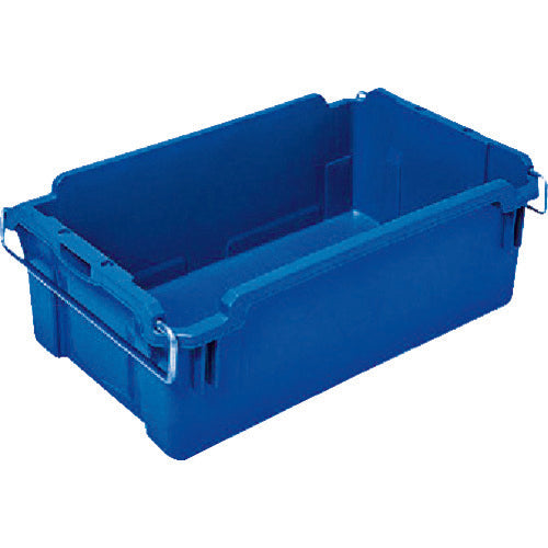 TRUSCO Nesting Container 31.1L Dark Blue TK-37-DB 1 pc