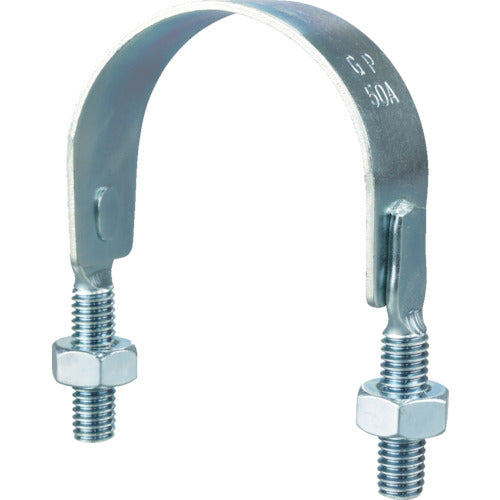 TRUSCO SGP Pipe U-Band Steel Nominal Size 65A Thread Size 3/8 TSGP-BD65A 1 Piece