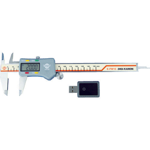 Kanon Compact Wireless Data Transmission Digital Caliper E-FW15 E-FW15 1 piece