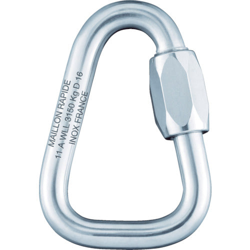 PEGUET MR 퀵링크 스테인리스제 델타 4.0mm MRDI04.0 1개