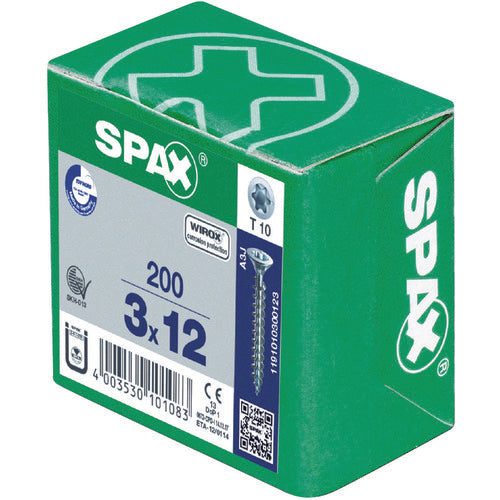 ＳＰＡＸ　【売切廃番】　ＷＩＲＯＸ　ヴァイロックス　皿ネジ　３．５×４０　（２００本入）　0191010350403　1 箱