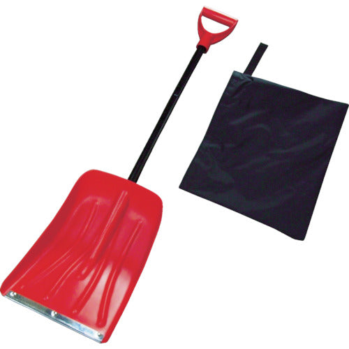 Compal Equipped Shovel Red (with storage bag) 028065 1 piece