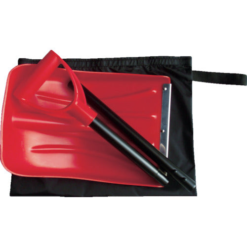 Compal Equipped Shovel Red (with storage bag) 028065 1 piece