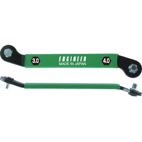 ENGINEER Thin Vent Trench (HEX 3.0 x 4.0 mm) DHX-02 1 piece